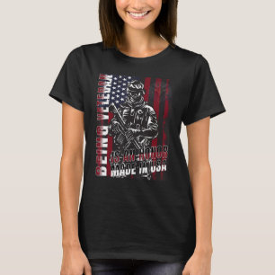 T-shirt Jour des anciens combattants American Flag Life As
