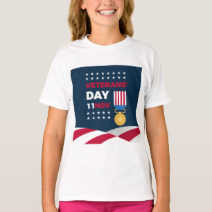 T-shirt Jour des anciens combattants - Honorer tous ceux q