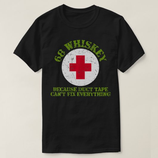 T-shirt Jour des anciens combattants Médecins de combat 68 (Design devant)