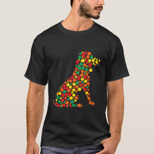 T-shirt Jour des enfants Poka Dot Day Chien Journée intern