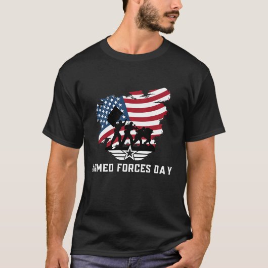 T-shirt Jour des forces armées (Devant)