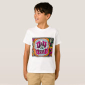 T-shirt Jour des morts (Devant entier)