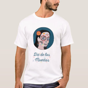 T-shirt Jour des morts de Día de Los Muertos