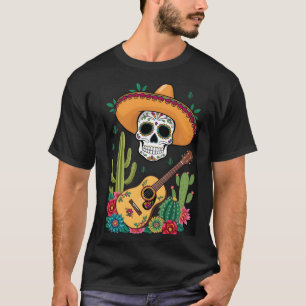 T-shirt Jour des Morts Dia De Los Muertos Cinco De Mayo
