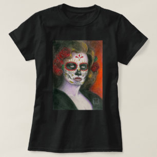 T-shirt Jour des morts-Rose