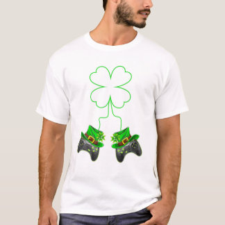 T-shirt Jour des Patricks Shamrock des adolescents