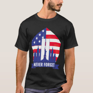 T-shirt Jour des Patriotes N'oubliez jamais le 11