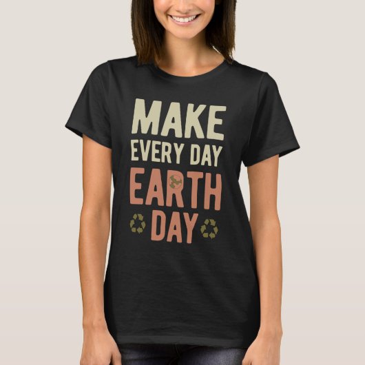 T-shirt Jour des terres (Devant)