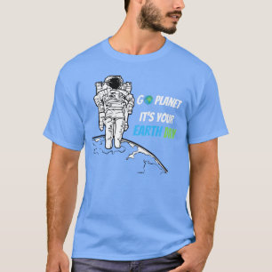 T-shirt Jour des terres 0 Go planet C'est votre Jour des t