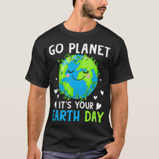 T-shirt Jour des terres 2022 Go Planet C'est votre Jour de