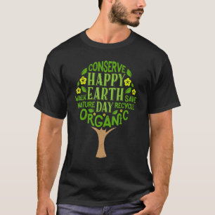 T-shirt Jour des terres 2022 Retro Planet Monde De l'envir