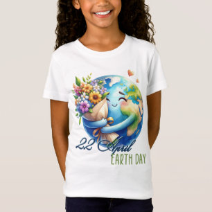 T-Shirt Jour des terres 22 Avril Recycle Sauver L'Environn