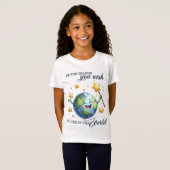 T-Shirt Jour des terres 22 Avril Recycle Sauver L'Environn (Devant entier)