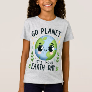 T-Shirt Jour des terres 22 Avril Recycle Sauver L'Environn