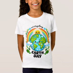 T-Shirt Jour des terres 22 Avril Recycle Sauver L'Environn