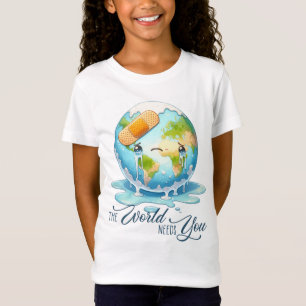 T-Shirt Jour des terres 22 Avril Recycle Sauver L'Environn