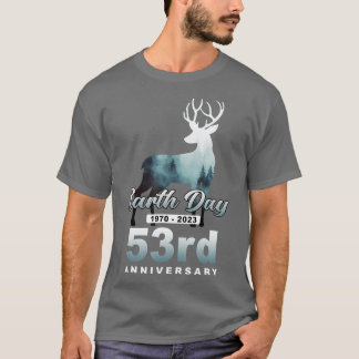 T-shirt Jour des terres 53e anniversaire 2023 Animaux de c
