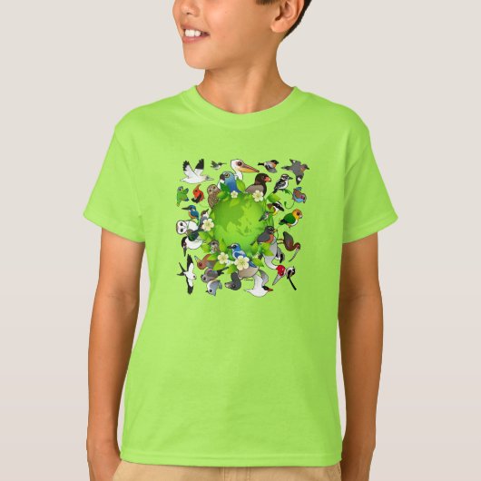 T-shirt Jour des terres Birdable (Devant)