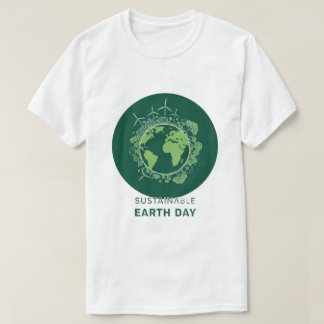 T-shirt Jour des terres durable