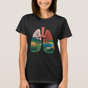 T-shirt Jour des terres Earth Heart