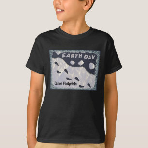 T-shirt Jour des terres - Empreintes carbone
