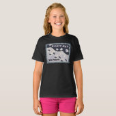 T-shirt Jour des terres - Empreintes carbone (Devant entier)