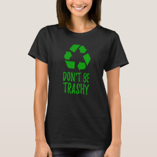 T-shirt Jour des terres Le recyclage du changement climati
