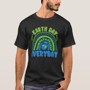 T-shirt Jour des terres Planet Animaux végétaliens Environ