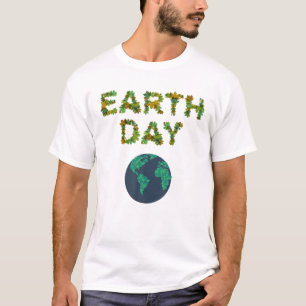 T-shirt Jour des terres Planète Terre Globe