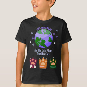 T-shirt Jour des terres Sauver la Terre C'est la seule pla