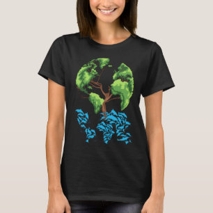 T-shirt Jour des terres Sauvez notre planète Protection de