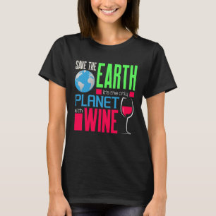 T-shirt Jour des terres Sauvez Notre Terre La Seule Planèt