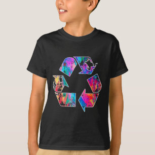 T-shirt Jour des terres Vintage Recycle Réduire Réutiliser