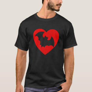 T-shirt Jour des Valentines des animaux de coeur rouge cha
