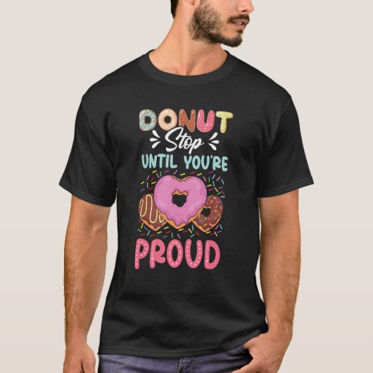 T-shirt Jour d'essai Donuts Test Enseignants Donut 1 (Devant)