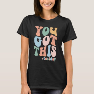 T-shirt Jour d'essai motivationnel super Professeur Étudia