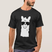 T-shirt Jour d'essai No Prob Llama Design Cute Llama (Devant)
