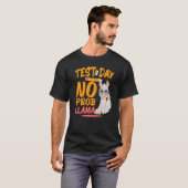 T-shirt Jour d'essai No Prob Llama Llama Enseignant & Étud (Devant entier)