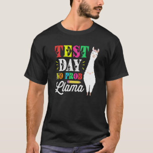 T-shirt Jour d'essai No Prob Llama Test Jour d'essai