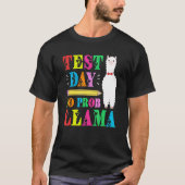 T-shirt Jour d'essai No Prob Llama Test Jour d'essai (Devant)