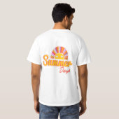 T-shirt Jour d'été (Dos entier)