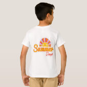 T-shirt Jour d'été (Dos entier)