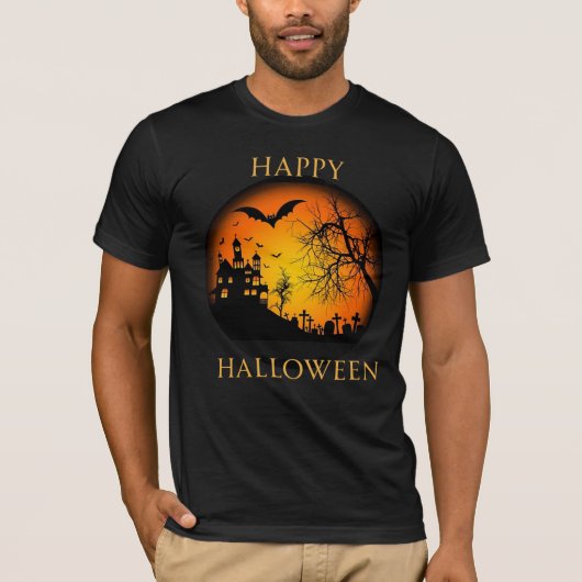 T-shirt Jour d'Halloween (Devant)