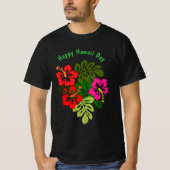 T-shirt Jour d'Hawaii (Devant)