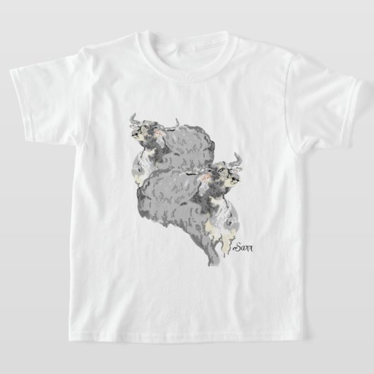 T-shirt : Jour Du Buffalo (Poser)