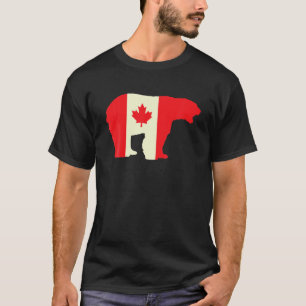 T-shirt Jour du Canada Ours Lover Canadian Maple Leaf Cana
