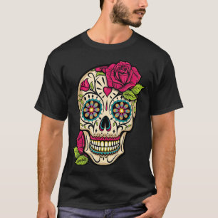T-shirt Jour du crâne de sucre du Dead Dia de Los Muertos 