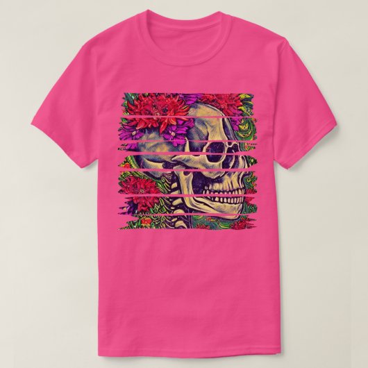 T-shirt Jour du crâne mort (Design devant)