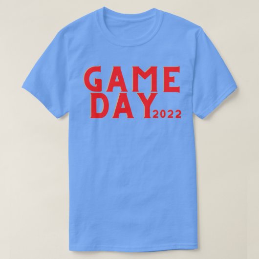 T-shirt Jour du jeu 2022 1 (Design devant)