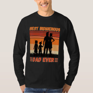 T-shirt Jour du meilleur papa autochtone Joyeux père 2019s